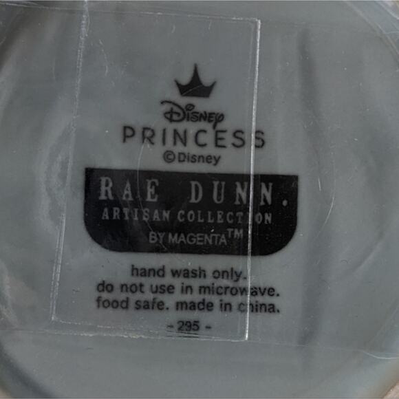 Rae Dunn Disney Cinderella glass slipper topper mug NEW - Picture 7 of 7